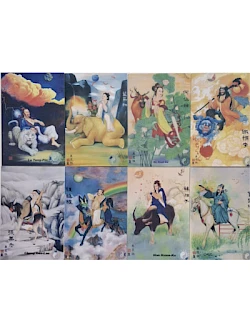 Die Acht Unsterblichen - Gedruckte Kartenserie -