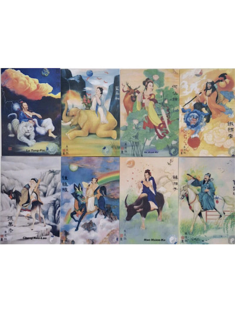 Die Acht Unsterblichen - Gedruckte Kartenserie -